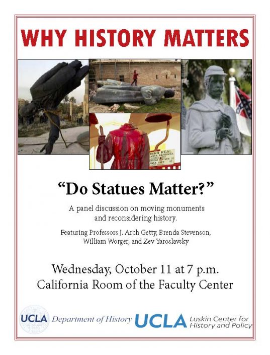 Why History Matters-statues